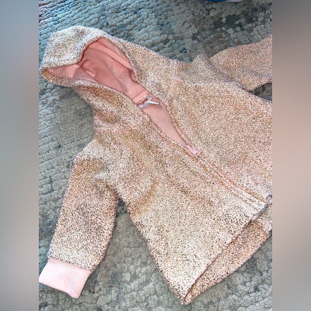 Cat & Jack glitter jacket - Picture 2 of 3